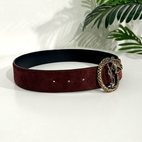 SOLD Authentic Saint Laurent YSL Serpent Belt size 70 - Picture 5 of 10